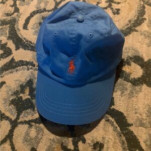 Polo by Ralph Lauren Sky Blue Hat with Red Logo